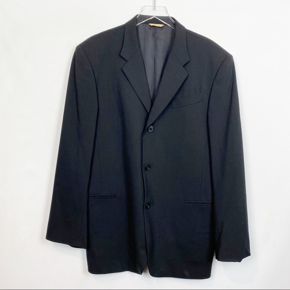 Donna Karan Mens Wool Blazer Sport Coat 42 - Picture 3 of 10